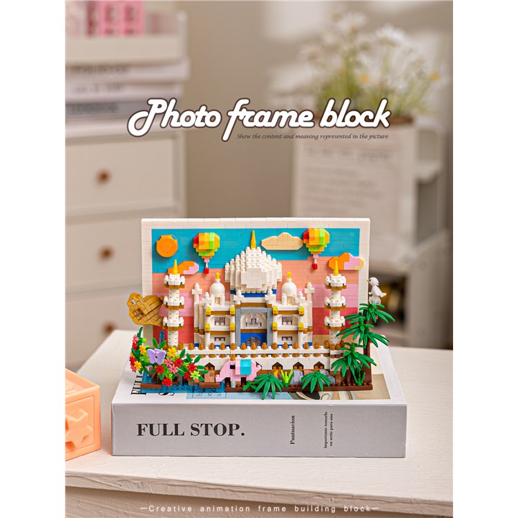 泰姬陵热气球立体明信片（1652PCS） 带灯光 P1179