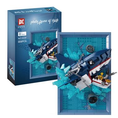 鲨鱼相框（可挂墙） 3038