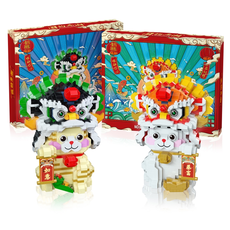 万事如意猫——醒狮装 WL9135