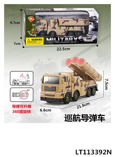 仿真惯性军事车 113392N