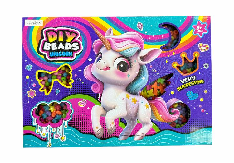 独角兽DIY串珠（糖果珠） 141494N