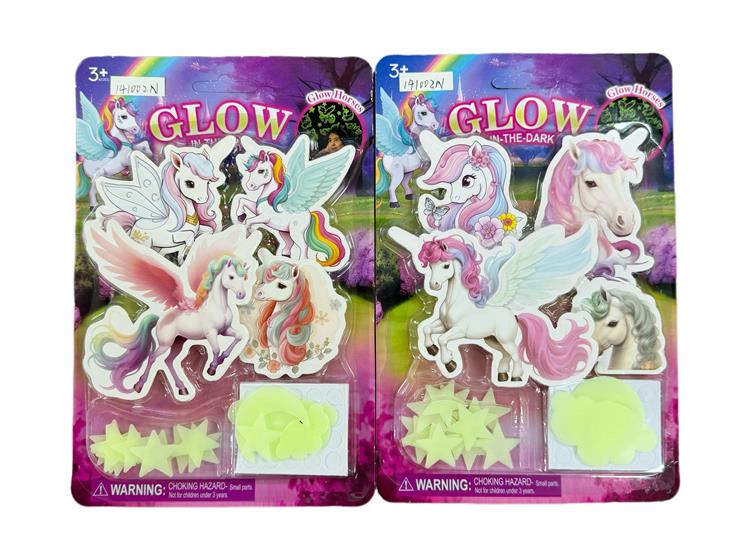 夜光动物卡片星月 141002N