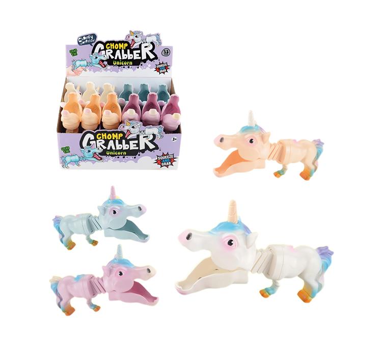 仿真动物伸缩夹独角马 127545N