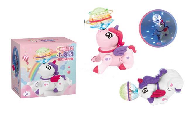 电动托球旋转独角兽 119715N