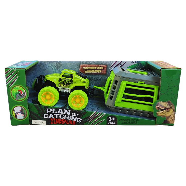 捕龙计划之惯性霸王车拖带三角龙 141471N