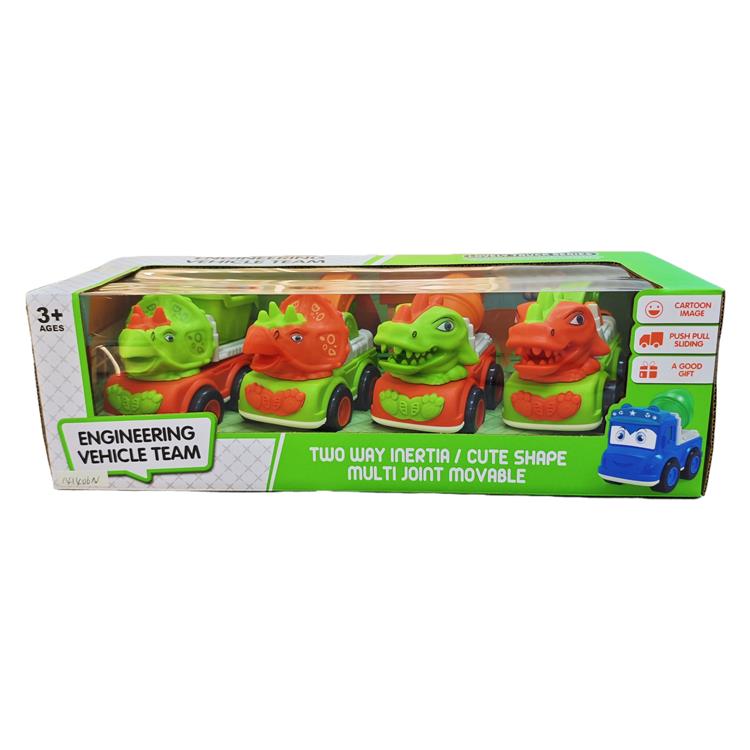 恐龙小分队 卡通惯性工程车 141406N