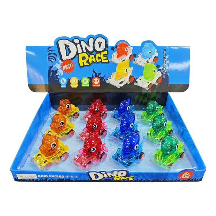 透明恐龙回力车 141353N