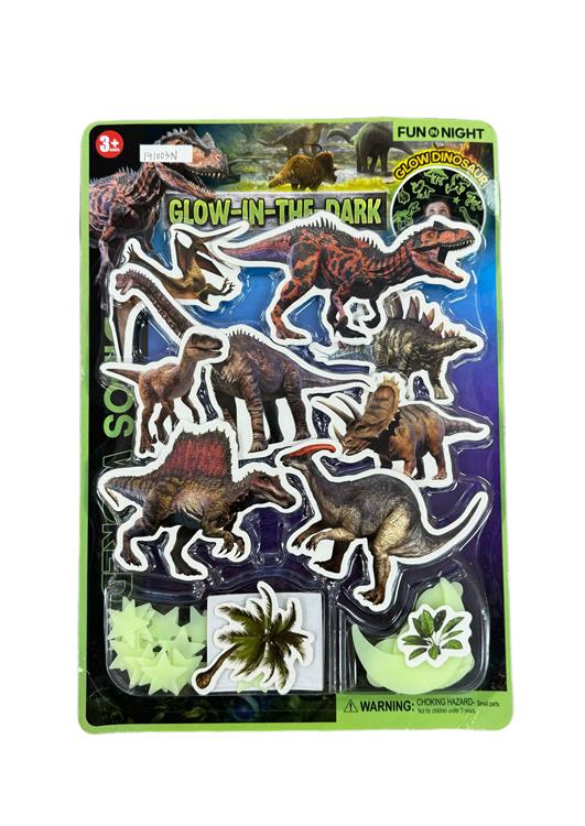 夜光恐龙卡片星月 141003N