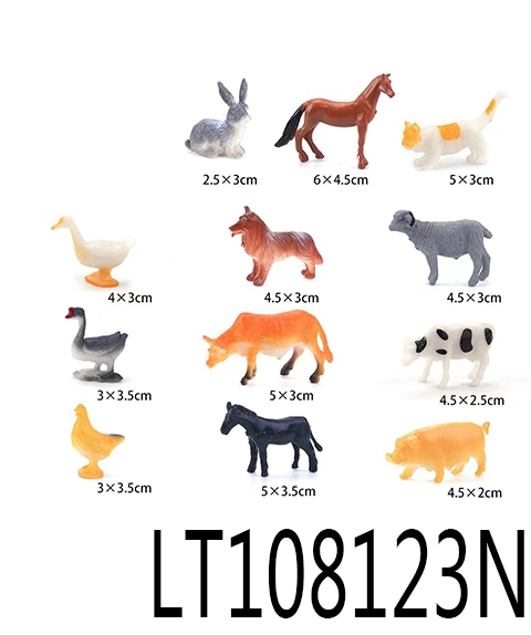 农场动物（12只装） 108123N