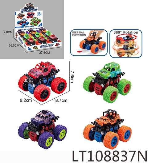 特技越野车（赛车款）12pcs 108837N