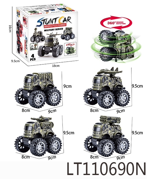 单惯性越野车【军事车套装】 110690N