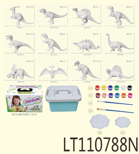 5寸实心白胚12只 110788N