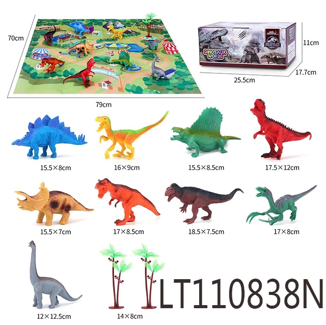 空心艳色9只+2椰树1地图 110838N