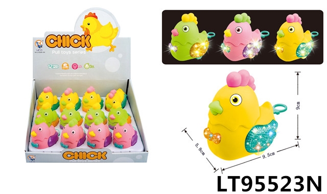 环保拉线灯光公鸡 95523N