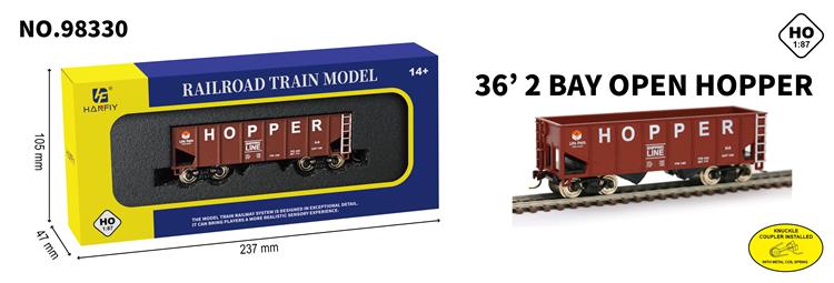 36尺煤炭运输车（金属轮） 98330