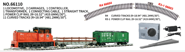 DDT内燃机车套装 66110