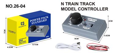 N 1:160 Train Track Model Controller 26-04