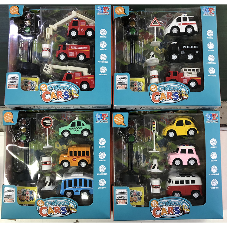 合金迷你车信号灯组合（包电） XY145-3