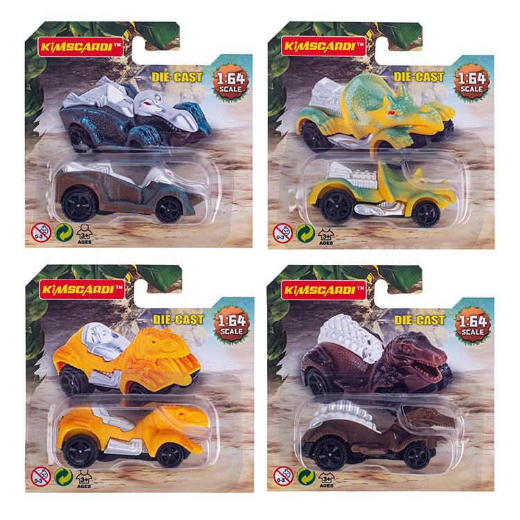 1:64合金恐龙滑行小车 XY150