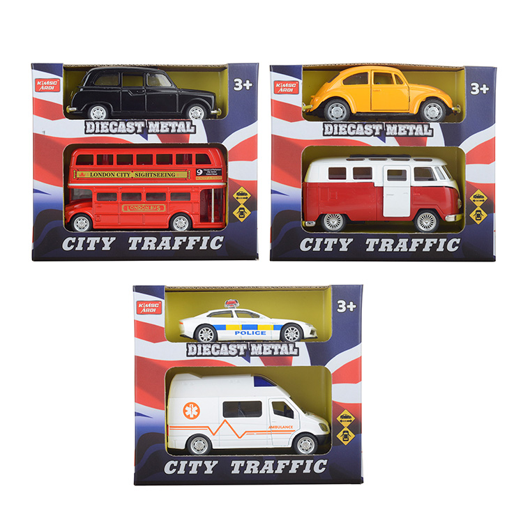 五寸合金观光巴士组合 XY181