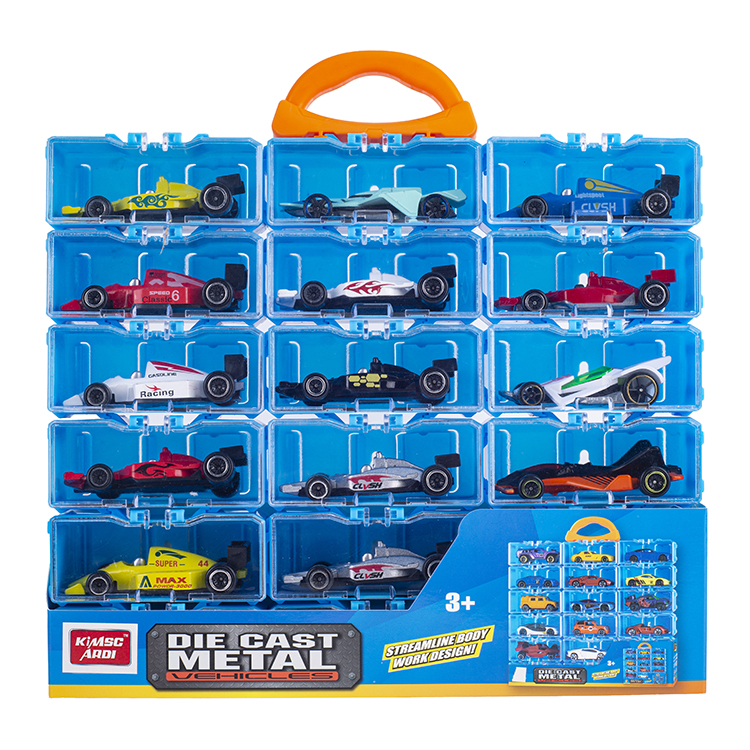 1:64合金滑行方程车，18只装 XY909-18