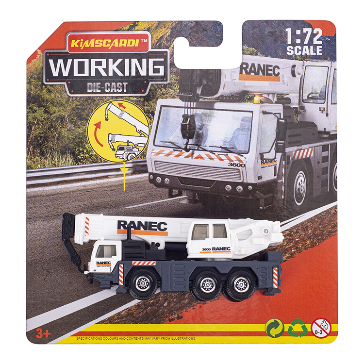 1:72合金吊臂车 XY920