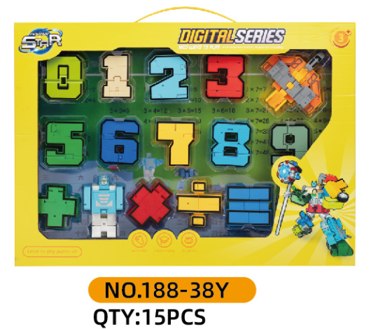 中数字变形 188-38Y