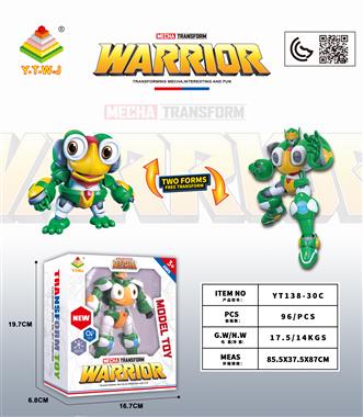 Happy Frog 5-inch transformable toy YT138-30C