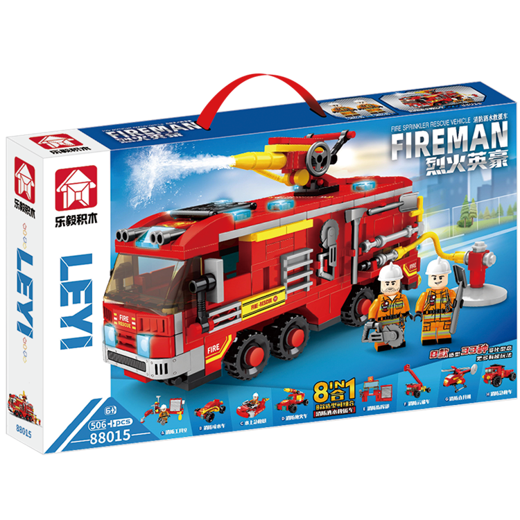 消防系列-消防洒水救援车 88015