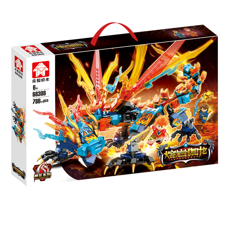 忍术大师系列-熔岩伽龙 68308