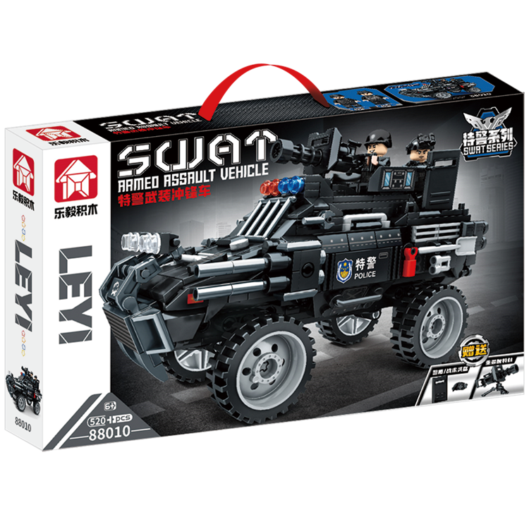 特警系列-特警武装冲锋车 88010