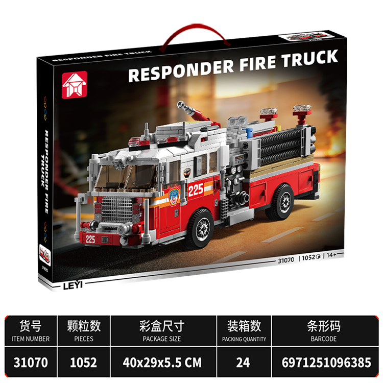 城市系列-皮尔斯“Responder”消防车 31070