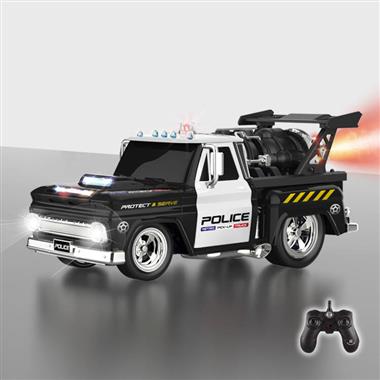 1:14 Six-channel R/C muscle spray car series(rechargeable battery/Lights/sound/Spray) MG8029B