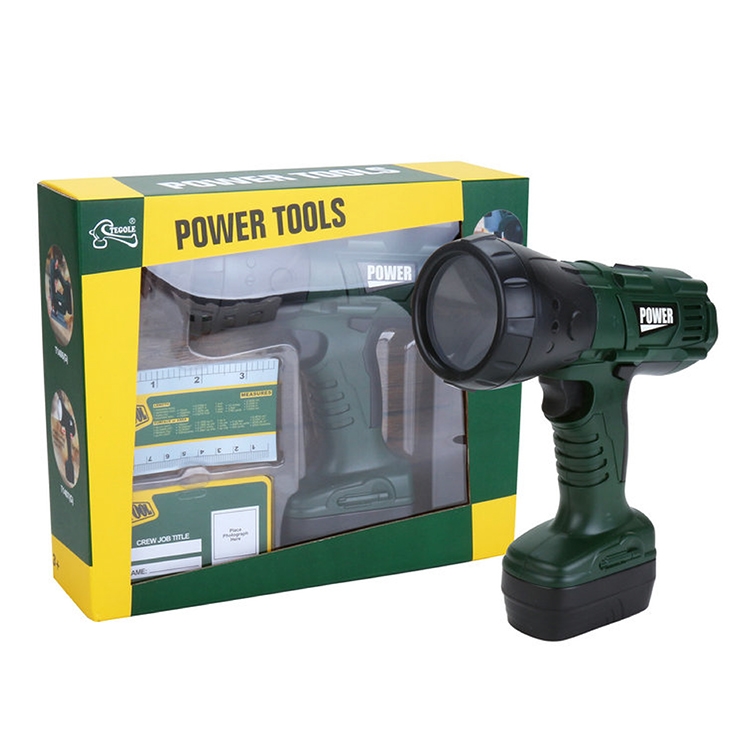 绿色电动手电筒   2粒AA不包 T1407(G)