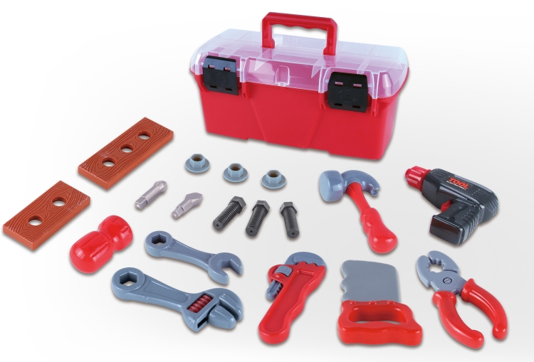 工具箱带电钻 2粒AA不包 T2001