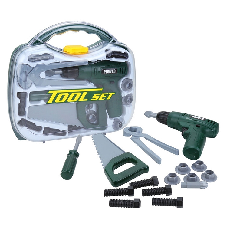 绿色工具套装带电钻 2粒AA不包 TG206J(G)