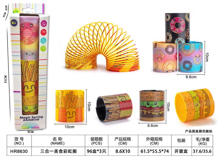 三合一美食彩虹圈 HR8630