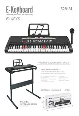 61键多功能电子琴 328-81