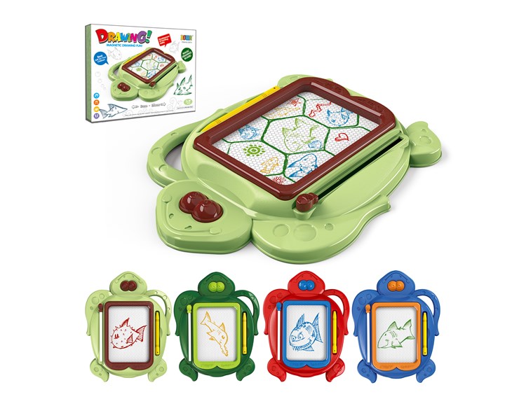 彩色小号海龟写字板（4款混装） 8267A