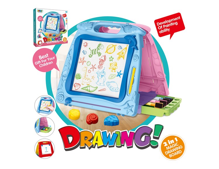 2合一彩色2面写字板 8265