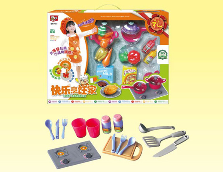 快乐烹饪家：豪华开窗盒餐具套装 7835A