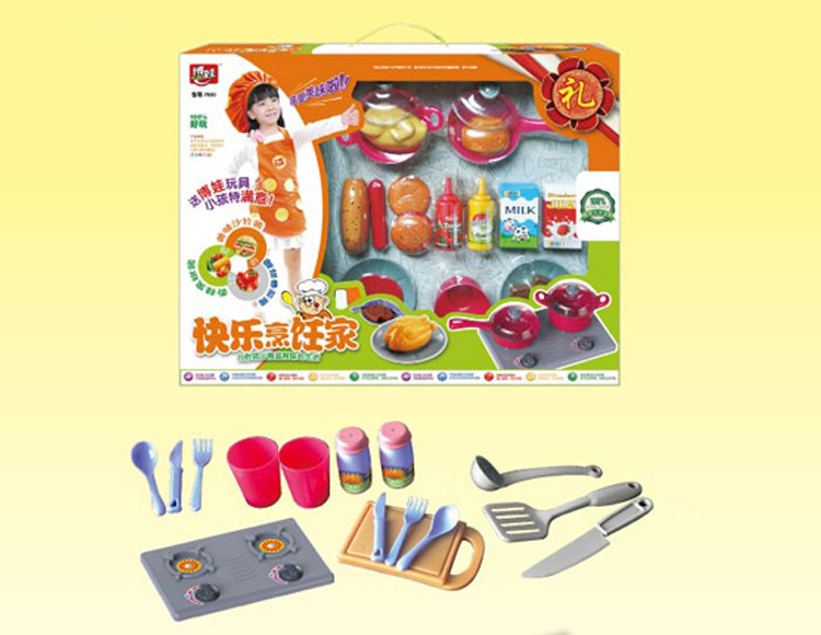 快乐烹饪家：豪华开窗盒餐具套装 7835B